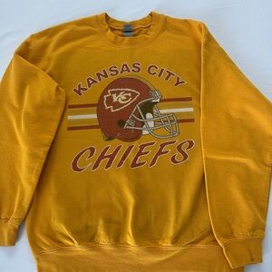 Kansas City Chiefs Gold Sweater
